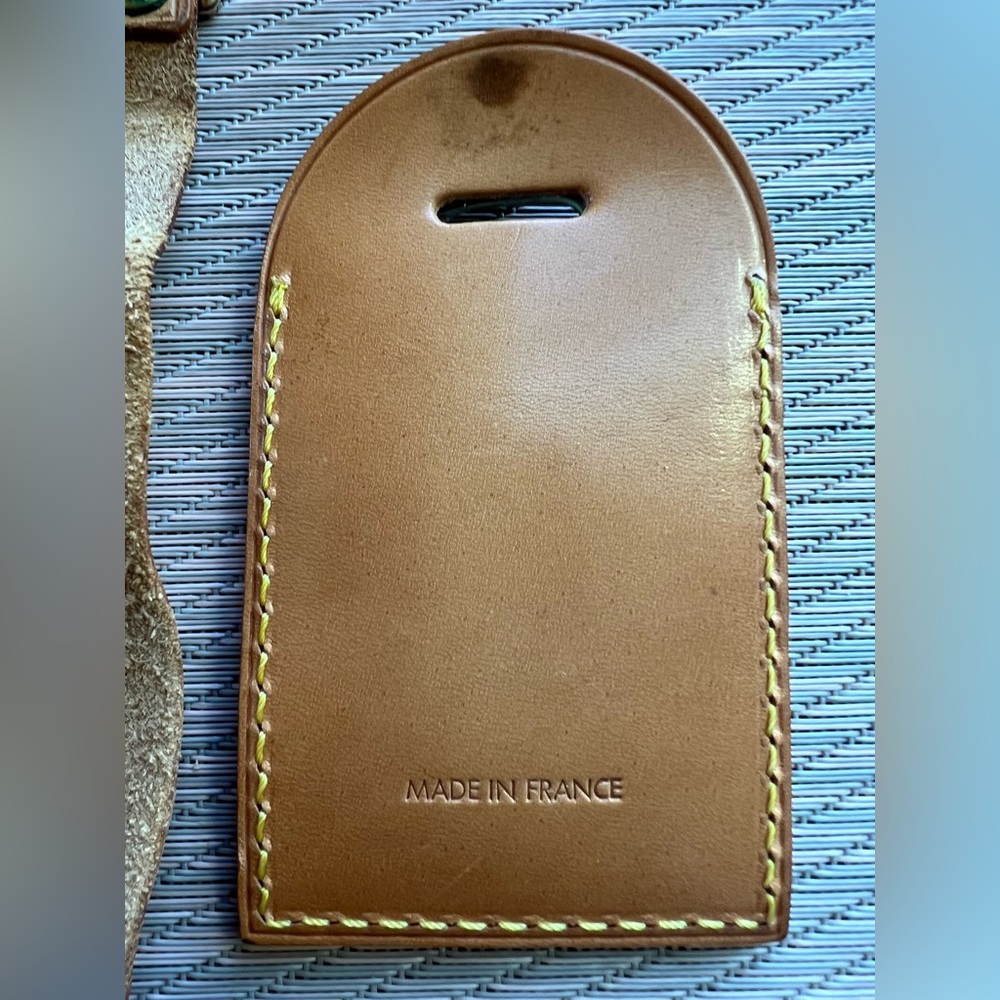Louis Vuitton Authentic Luggage Tag #6